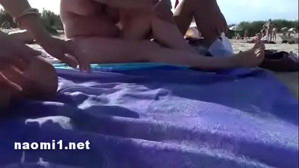 HD public beach cap agde by naomi slut drive Movies