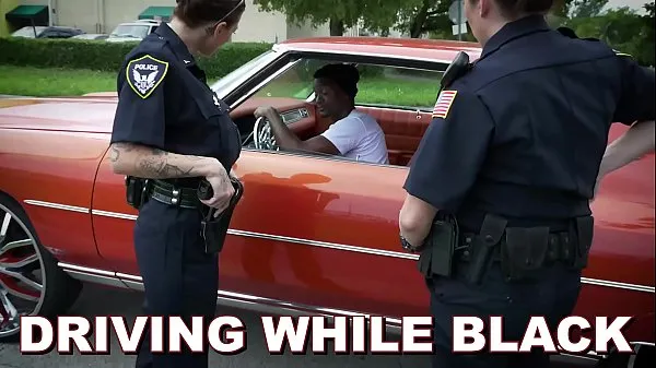 HD BLACKPATROL - Ass Cops Givin' A A Hard Time memandu Filem