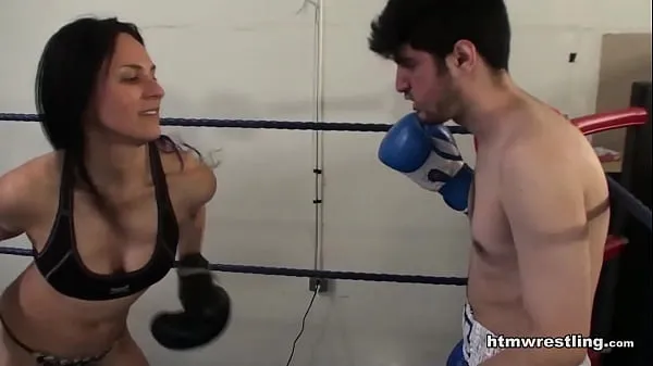 HD Femdom Boxing Beatdown of a Wimp drive Movies