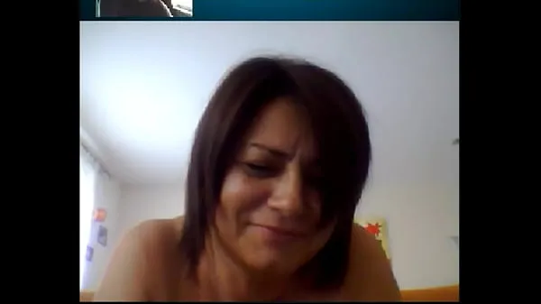 HD Italian Mature Woman on Skype 2-drev film
