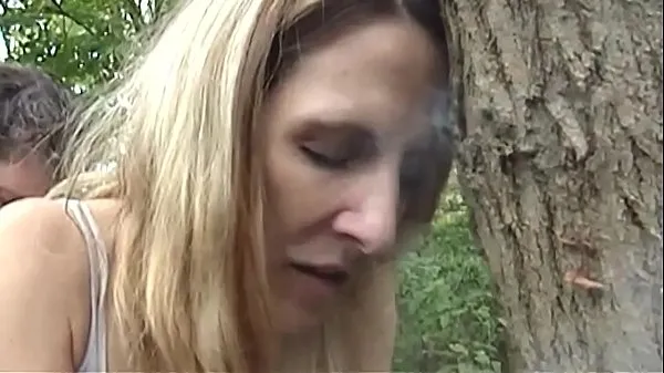 HD MILF Smoker Fucks Stranger on Public Trail drive Movies