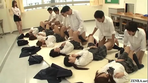HD Future Japan mandatory sex in school featuring many virgin having missionary sex with classmates to help raise the population in HD with English subtitles drive Movies