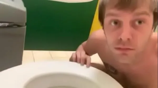 HD toilet faggot in public bathroom schijf Films