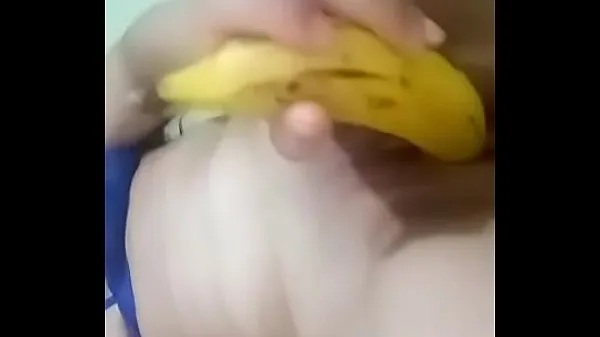 HD Catherine Osorio playing with Banana ขับเคลื่อนภาพยนตร์