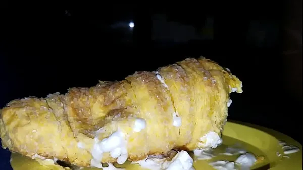 HD Fucking my cream filled scone like a fleshlight. Filling it up with my cock cream ڈرائیو موویز