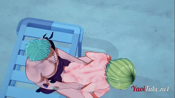 Films One Piece Yaoi - Sexe Zoro x Sanji HD HD