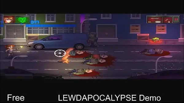 HD LEWDAPOCALYPSE (free steam demo-game)2D Shooter puzzle schijf Films