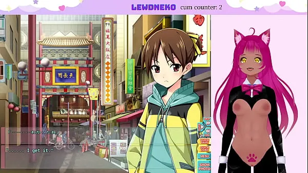 高清 VTuber LewdNeko Plays Go Go Nippon and Masturbates Part 6 驱动影片