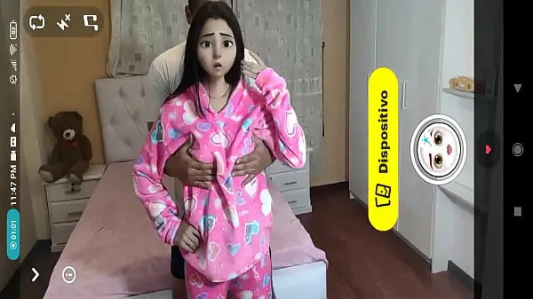 Ổ đĩa HD She is Fucked by her perverted caretaker while he records her with his mobile Phim