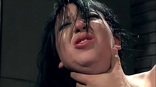 HD Gorgeous suffering slut. Part 2. She suffers, but she loves to suffer. She is in strict bondage, her sadistic Master slaps her face, pulls hard back her hair, let her suffering loudly. He gets hardon while he treats her drive Movies
