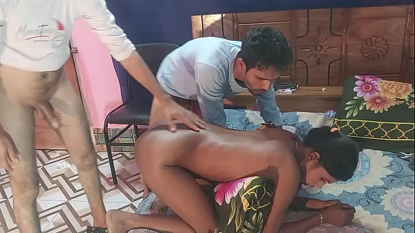 HD First time sex desi girlfriend Threesome Bengali Fucks Two Guys and one girl , Hanif pk and Sumona and Manik drive Movies