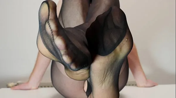 HD Pantyhose Feet and Leg Playproduci film