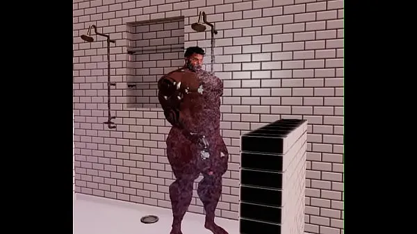 HD caught duane brown showering in football showersproduci film