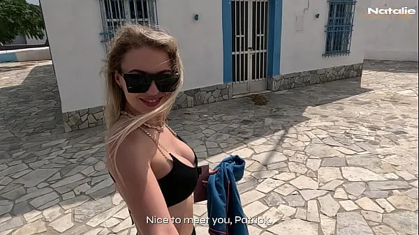 HD Dude's Cheating on his Future Wife 3 Days Before Wedding with Random Blonde in Greece mendorong Film