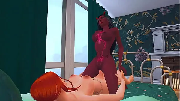 HD LUSTFUL TRANS MISTRESS SEDUCED A PERVERTED SUCCUBUS AND MADE HER ANAL SLAVE BY GIVING HER HARD ANAL SEX AND ROUGH DEEP THROAT (SIMS 4 HENTAI SFM gera filmes