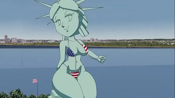 HD Estatua de la Libertad — Tansau (Animación porno, 18 conduce películas