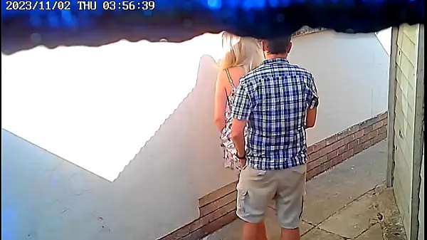 Filmy na dysku HD Daring couple caught fucking in public on cctv camera