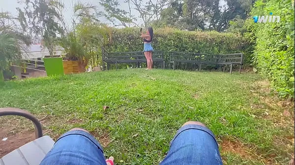 HD Fucking in the park I take off the condom-filmer