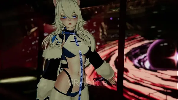 HD Cyber Babe Ready For Space Fuck Lap Dance VRChat ERP-drev film